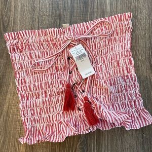 American Eagle Smock Tube Top